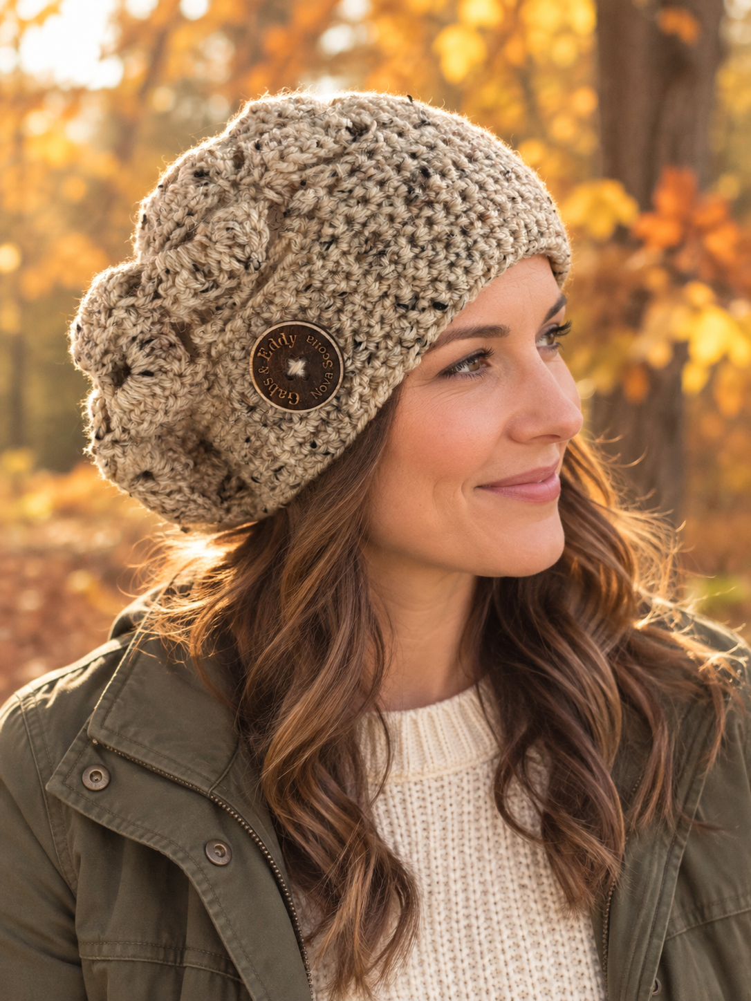 Soft Shell Beanie in Oatmeal