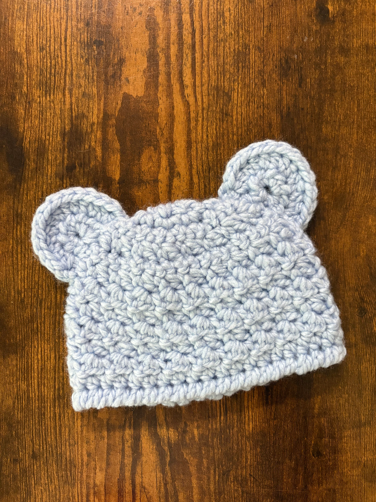 In-Stock 0-6 Month Chunky Basic Bear in Baby Blue