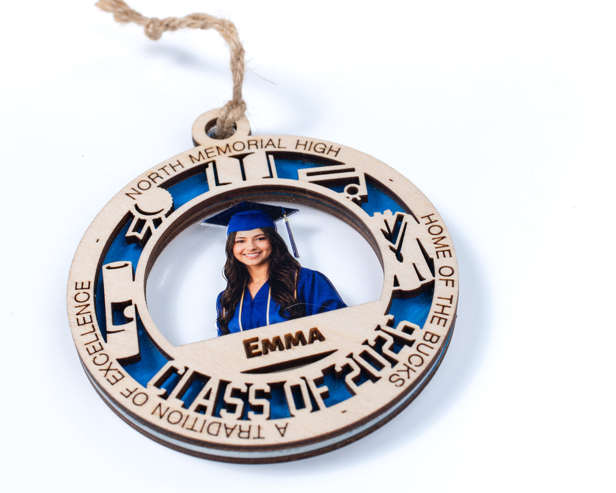 Personalized Graduation Photo Ornament