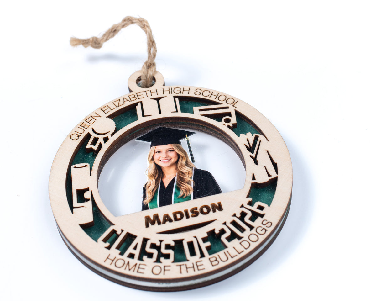 Personalized Graduation Photo Ornament