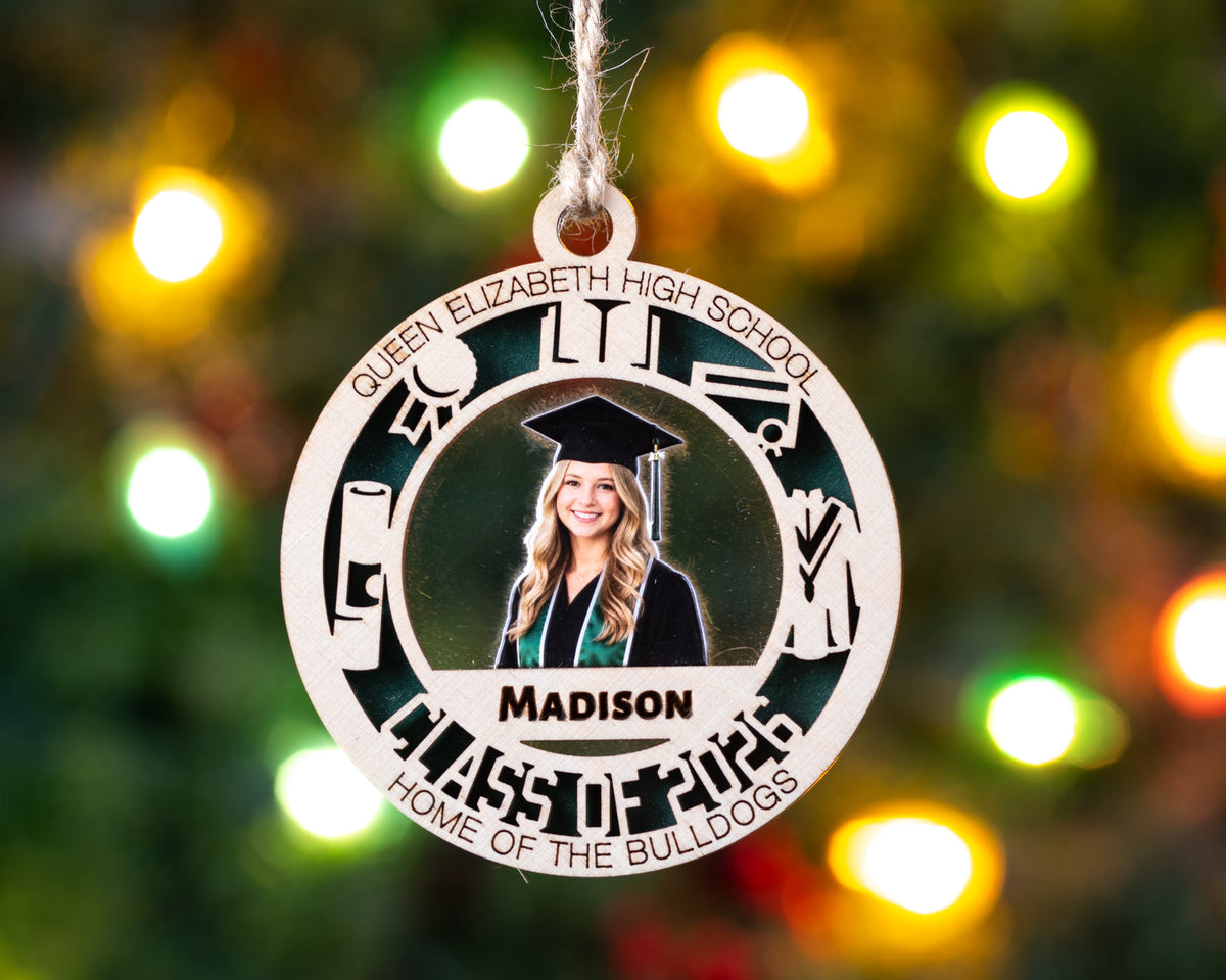 Personalized Graduation Photo Ornament