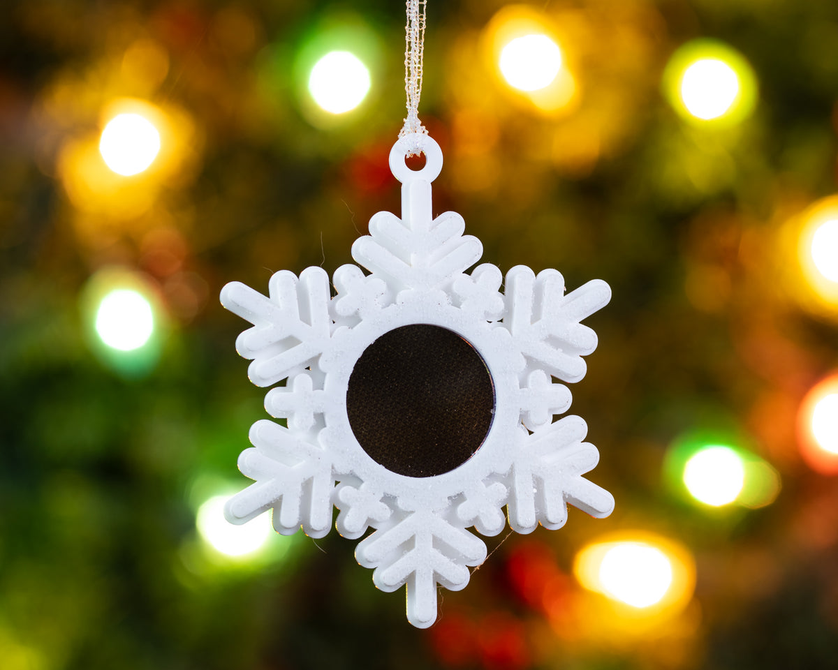 Magic Snowflake Christmas Tree Ornament - Acrylic Snowflake